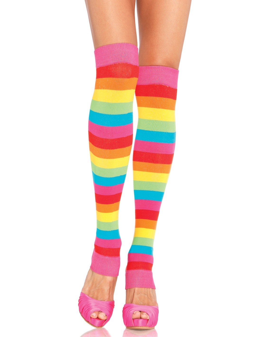 Rainbow Leg Warmers