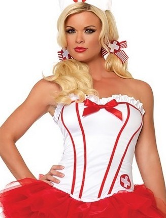 Naughty Nurse Bustier