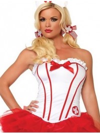 Naughty Nurse Bustier