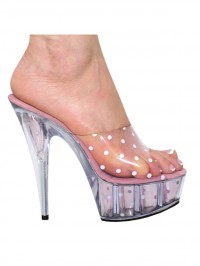 6" Polka Dot Mule Made In USA